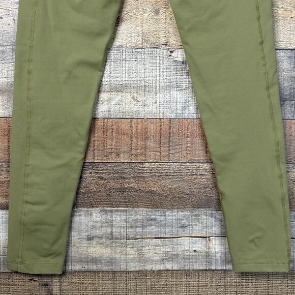 BuffBunny Luna Leggings High Waist Olive Green Size Medium - Picture 8 of 9